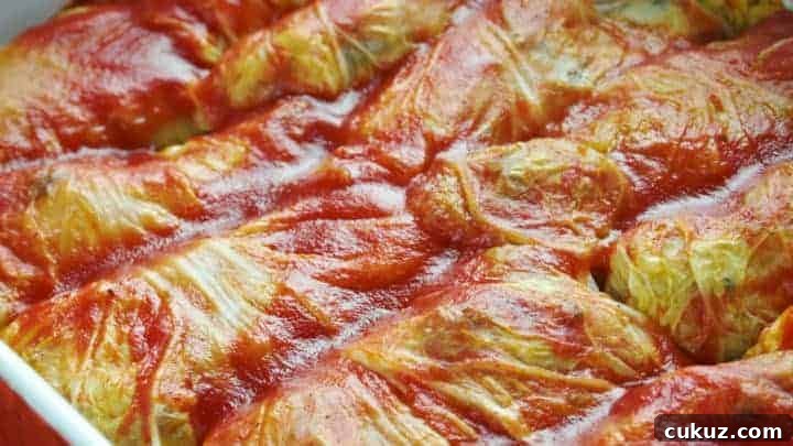 Easy Keto Low Carb Russian Cabbage Rolls