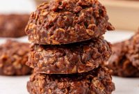 No-Bake Oatmeal Chocolate Cookies