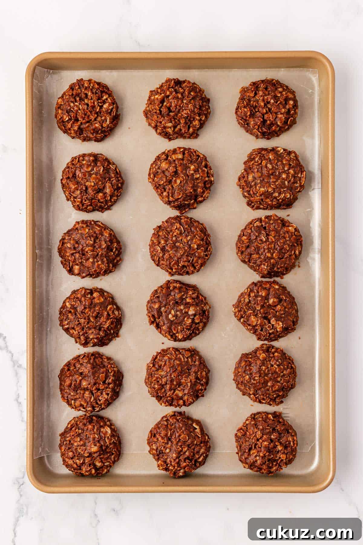 No bake cookies ready to eat