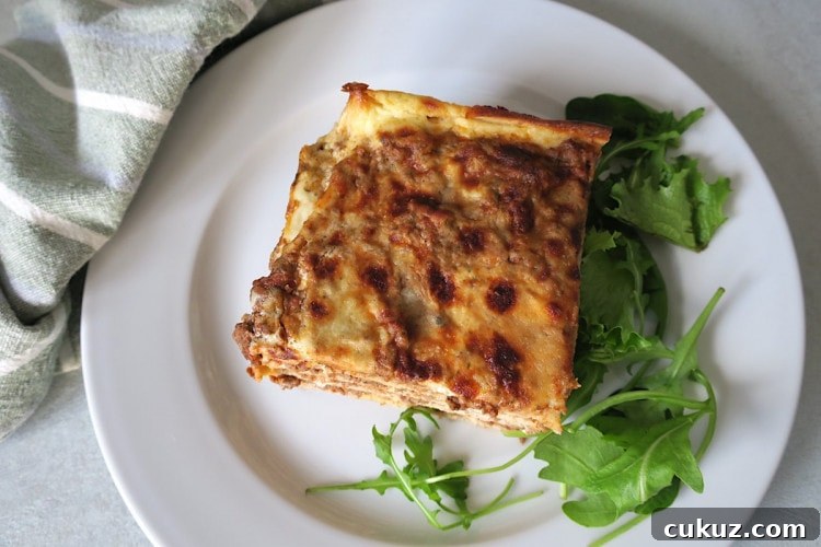 Authentic Italian Keto Lasagna